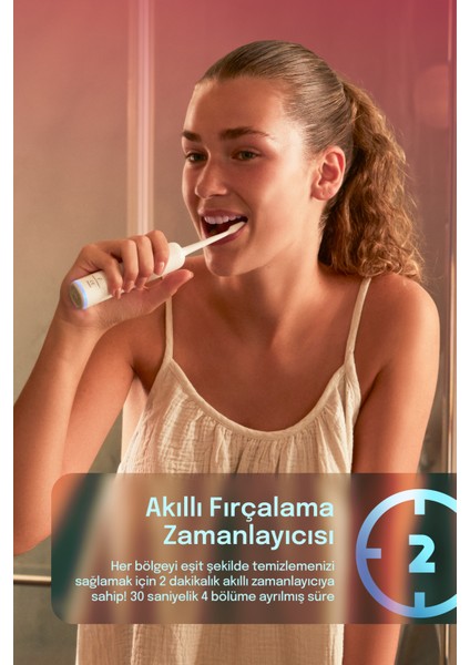 Fakir Orawave Elektrikli Diş Fırçası-Plak Temizliği-4 Farklı Mod-6 Başlıklı indirimleri