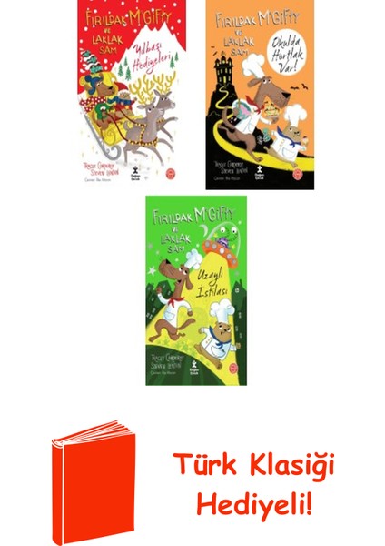Tracey Corderoy 3 Kitap Seti + Türk Klasiği Hediye
