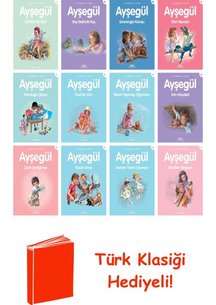 Gilbert Delahaye 12 Kitap Seti + Türk Klasiği Hediye