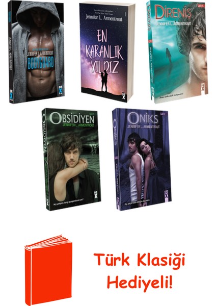 Jennifer L. Armentrout 5 Kitap Seti + Türk Klasiği Hediye