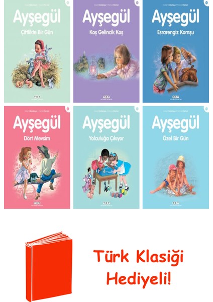 Gilbert Delahaye 6 Kitap Seti + Türk Klasiği Hediye