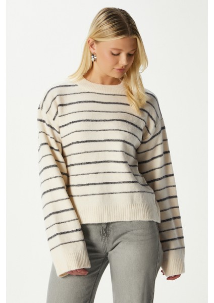 Kadın Joseph Çizgili Krem Triko Kazak fiyatları