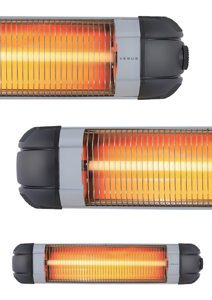 Pazaraza Vesus 3000W Infrared Elektrikli Isıtıcı Duvar ve Ayak Için Uygun fiyatları