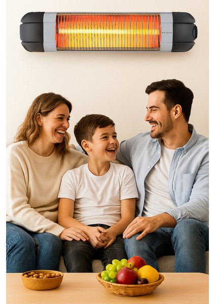 Pazaraza Vesus 3000W Infrared Elektrikli Isıtıcı Duvar ve Ayak Için Uygun indirimleri