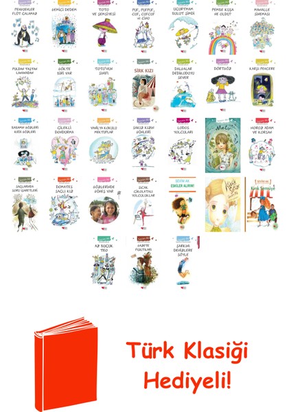 Sevim Ak 31 Kitap Seti + Türk Klasiği Hediye