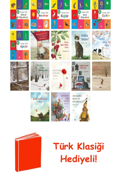Feridun Oral 18 Kitap Seti + Türk Klasiği Hediye