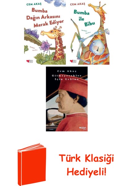 Cem Akaş 3 Kitap Seti + Türk Klasiği Hediye