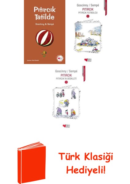 René Goscinny 3 Kitap Seti + Türk Klasiği Hediye