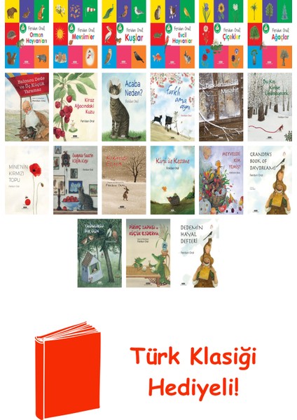 Feridun Oral 21 Kitap Seti + Türk Klasiği Hediye