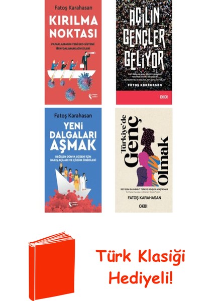 Fatoş Karahasan 4 Kitap Seti + Türk Klasiği Hediye