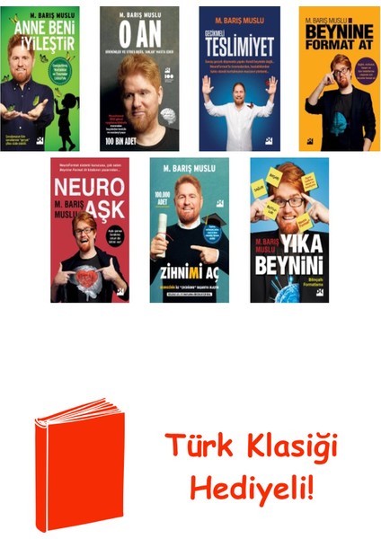 M. Barış Muslu 7 Kitap Seti + Türk Klasiği Hediye