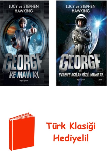 Lucy ve Stephen Hawking 2 Kitap Seti + Türk Klasiği Hediye