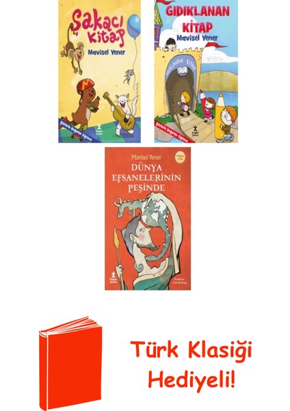 Mavisel Yener 3 Kitap Seti + Türk Klasiği Hediye