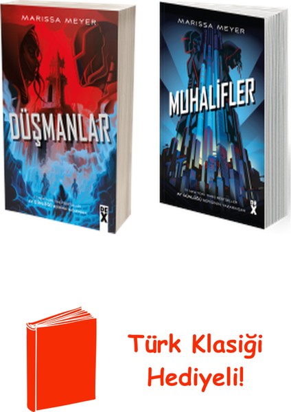 Marissa Meyer 2 Kitap Seti + Türk Klasiği Hediye