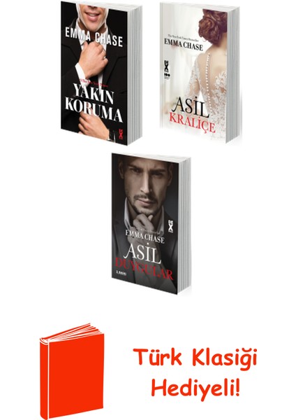 Emma Chase 3 Kitap Seti + Türk Klasiği Hediye