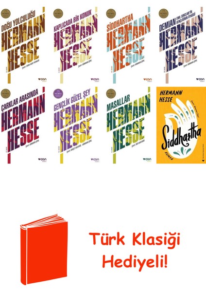 Hermann Hesse 8 Kitap Seti + Türk Klasiği Hediye