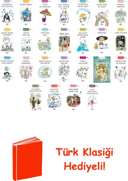Sevim Ak 25 Kitap Seti + Türk Klasiği Hediye