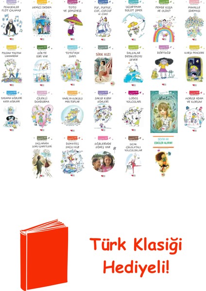 Sevim Ak 26 Kitap Seti + Türk Klasiği Hediye