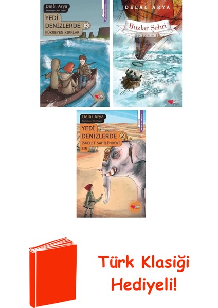 Delal Arya 3 Kitap Seti + Türk Klasiği Hediye