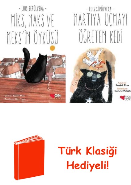 Luis Sepúlveda 2 Kitap Seti + Türk Klasiği Hediye