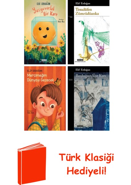 Elif Erdoğan 4 Kitap Seti + Türk Klasiği Hediye