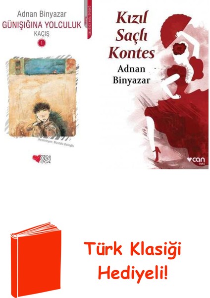 Adnan Binyazar 2 Kitap Seti + Türk Klasiği Hediye