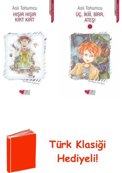 Aslı Tohumcu 2 Kitap Seti + Türk Klasiği Hediye