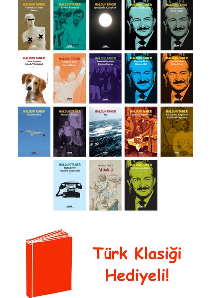 Haldun Taner 18 Kitap Seti + Türk Klasiği Hediye