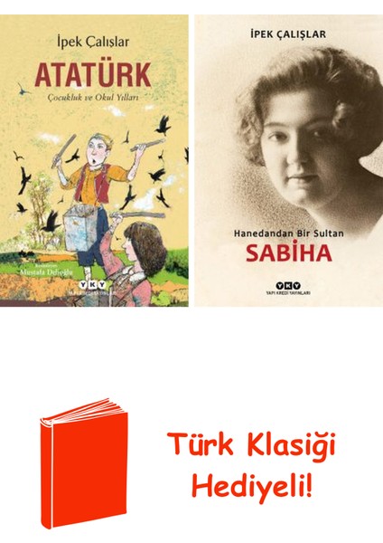 Ipek Çalışlar 2 Kitap Seti + Türk Klasiği Hediye