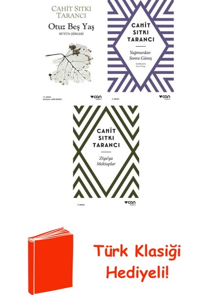 Cahit Sıtkı Tarancı 3 Kitap Seti + Türk Klasiği Hediye