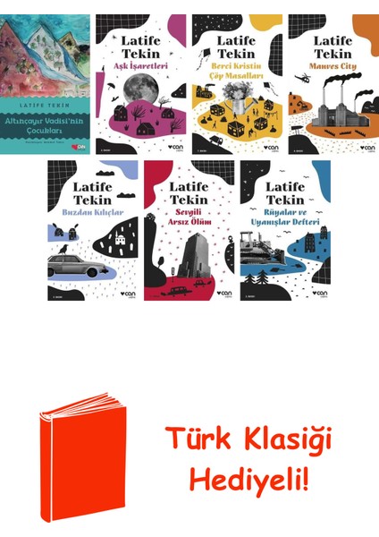 Latife Tekin 7 Kitap Seti + Türk Klasiği Hediye