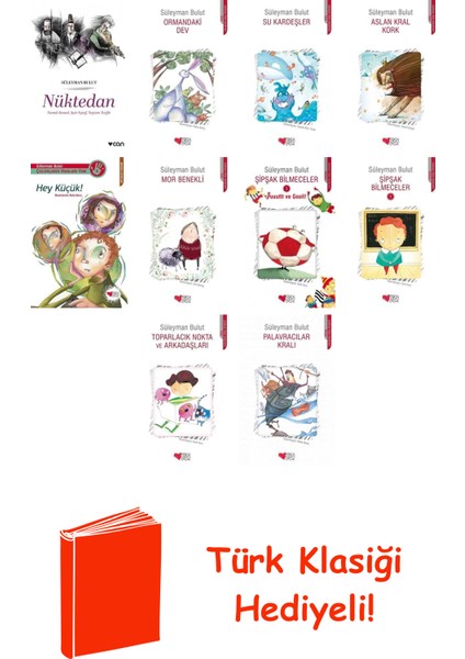 Süleyman Bulut 10 Kitap Seti + Türk Klasiği Hediye