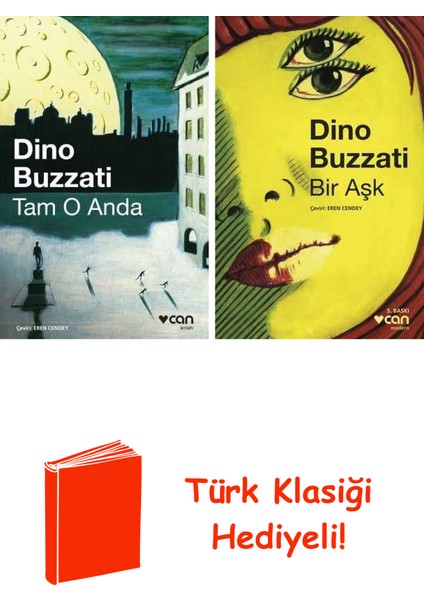 Dino Buzzati 2 Kitap Seti + Türk Klasiği Hediye