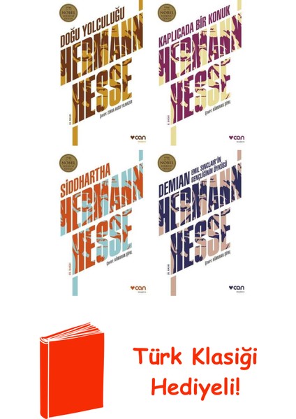 Hermann Hesse 4 Kitap Seti + Türk Klasiği Hediye