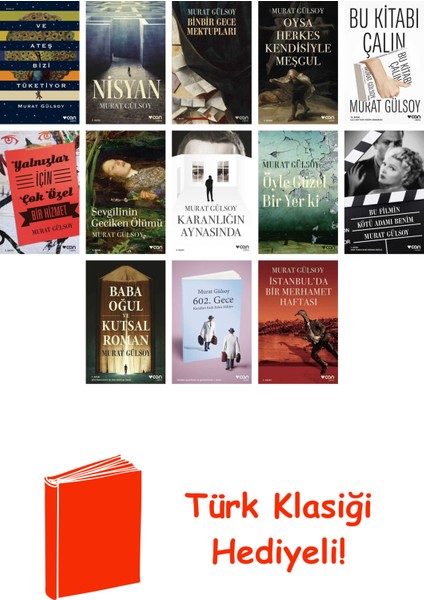 Murat Gülsoy 13 Kitap Seti + Türk Klasiği Hediye