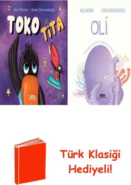 Naz Elkorek 2 Kitap Seti + Türk Klasiği Hediye