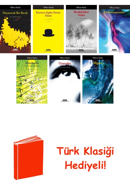 Oliver Sacks 7 Kitap Seti + Türk Klasiği Hediye
