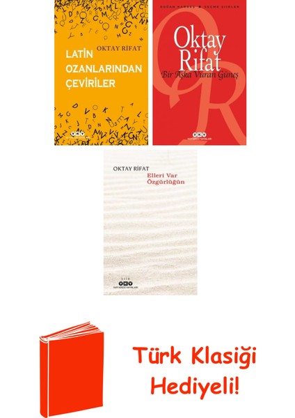 Oktay Rifat 3 Kitap Seti + Türk Klasiği Hediye