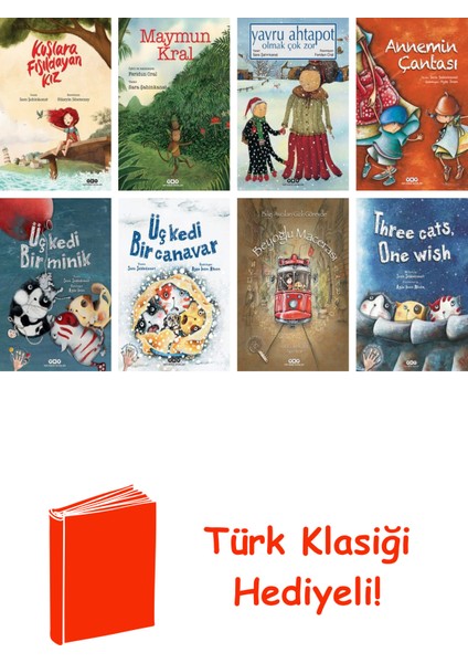 Sara Şahinkanat 8 Kitap Seti + Türk Klasiği Hediye