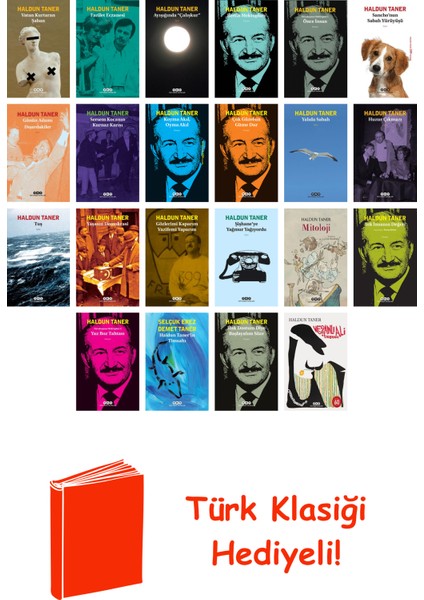 Haldun Taner 22 Kitap Seti + Türk Klasiği Hediye