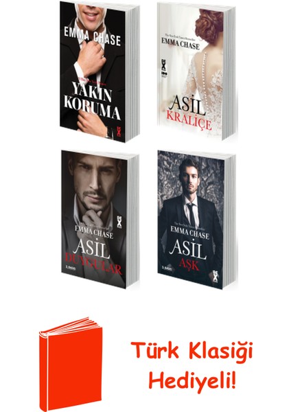 Emma Chase 4 Kitap Seti + Türk Klasiği Hediye
