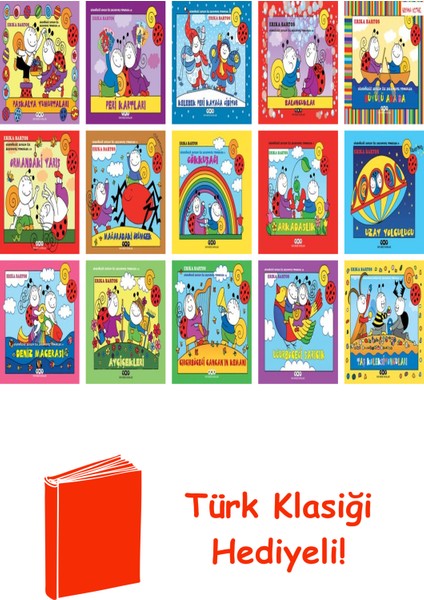 Erika Bartos 15 Kitap Seti + Türk Klasiği Hediye