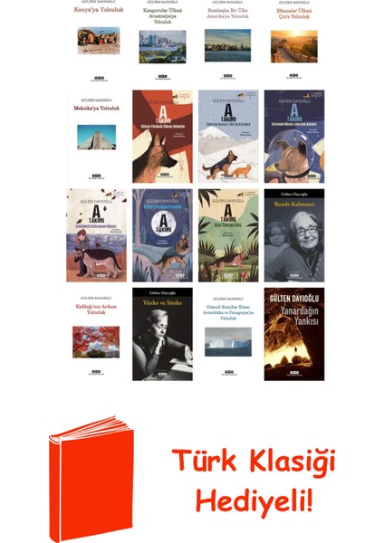 Gülten Dayıoğlu 16 Kitap Seti + Türk Klasiği Hediye