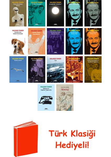 Haldun Taner 17 Kitap Seti + Türk Klasiği Hediye
