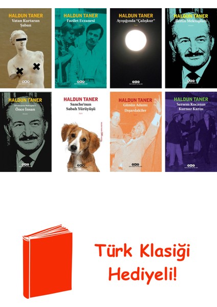 Haldun Taner 8 Kitap Seti + Türk Klasiği Hediye