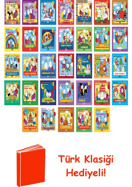 Erika Bartos 33 Kitap Seti + Türk Klasiği Hediye