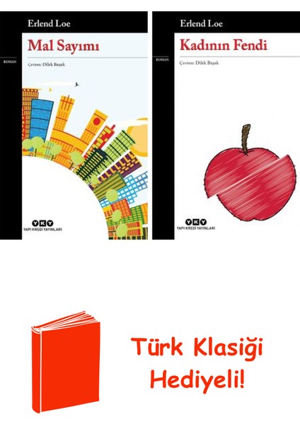 Erlend Loe 2 Kitap Seti + Türk Klasiği Hediye