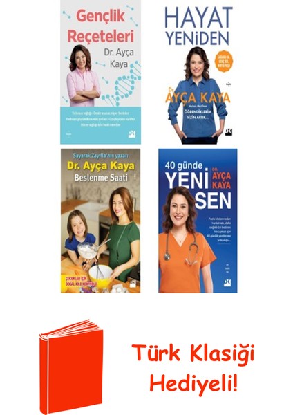 Dr. Ayça Kaya 4 Kitap Seti + Türk Klasiği Hediye