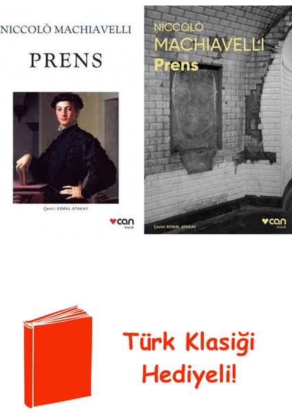 Niccolò Machiavelli 2 Kitap Seti + Türk Klasiği Hediye