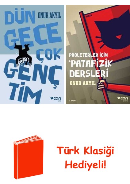 Onur Akyıl 2 Kitap Seti + Türk Klasiği Hediye